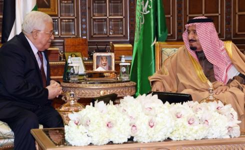 الملك سلمان والرئيس محمود عباس