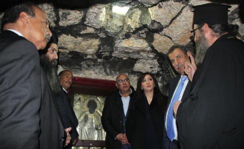 اللجنة الرئاسية تفتتح غرف مدارس الأحد في كنيسة الخضر ببيت لحم