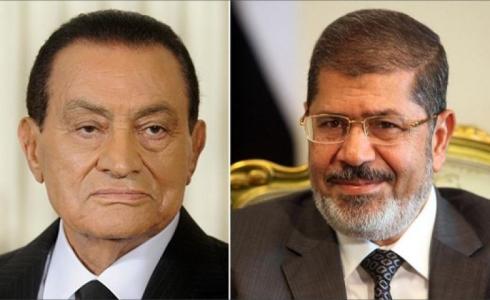 مبارك ومرسى وجهاً لوجه أمام المحكمة في مصر