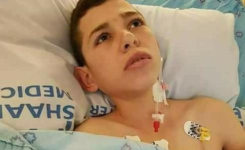 الطفل الأسير حسان التميمي