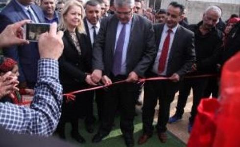 غنيم يفتتح عددا من المشاريع التطويرية بمحافظتي الخليل وبيت لحم