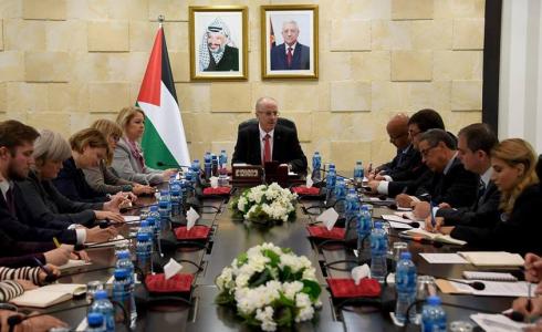 الحمدلله يستقبل ممثلي عدد من الدول المانحة للقدس الشرقية ومناطق ج