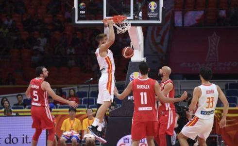 نتيجة مباراة تونس واسبانيا في كأس العالم لكرة السلة 2019