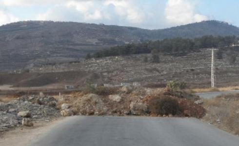 جرافات الاحتلال تغلق الطريق الواصلة لأحراش قفين شمال طولكرم