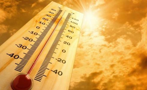ارتفاع درجة الحرارة