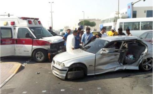 حادث سير في الضفة الغربية -ارشيف-