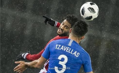 من لقاء مصر واليونان