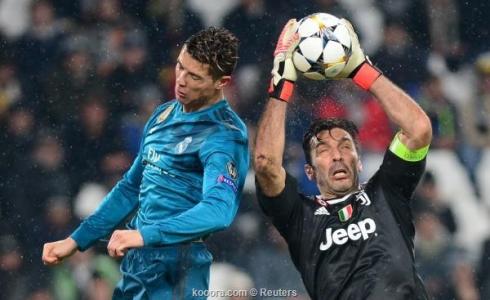 من مباراة ريال مدريد ويوفنتوس