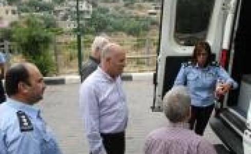 مركز الشرطة المتنقل يباشر عمله في بيت لحم