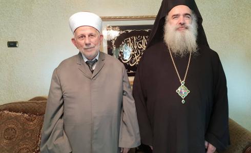 المطران حنا والشيخ عبد العظيم سلهب