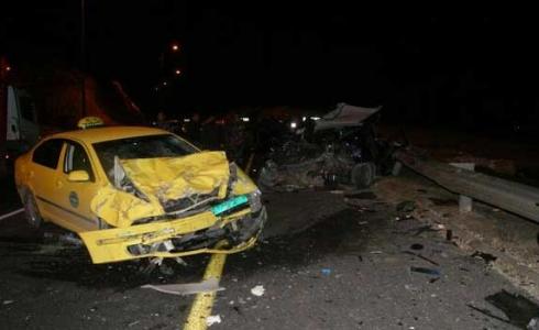حادث سير في الضفة الغربية -ارشيف-