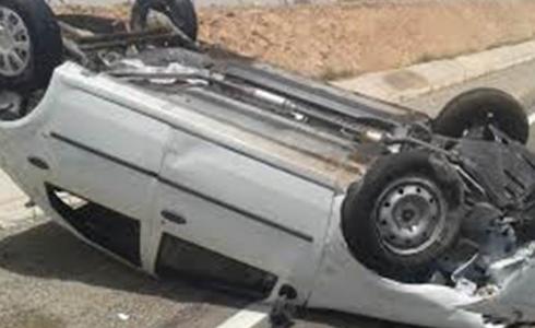 بيان للشرطة حول انقلاب سيارة قرب كفار أدوميم 