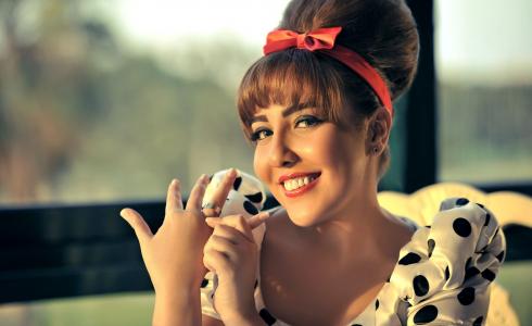 صورة للفنانة مي كساب