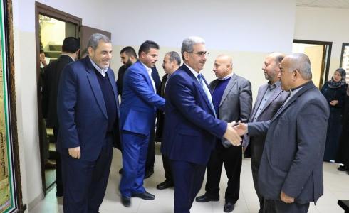 جبارين يطلع على مشاريع بلدية جباليا النزلة