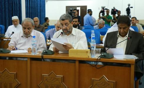 جلسة التشريعي في غزة