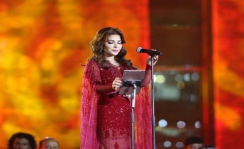 أصالة خلال حفلها بالسعودية