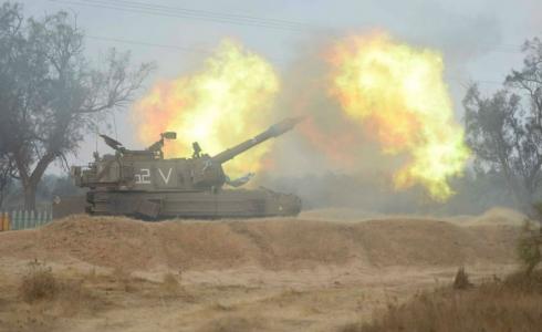 مدفعية الاحتلال -ارشيف-