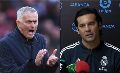 مدرب ريال مدريد سولاري وجوزيه مورينيو