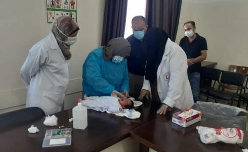 خلال فحص حاسة السمع للأطفال الجدد