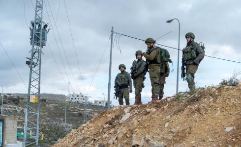جيش الاحتلال الاسرائيلي في رام الله - أرشيفية -