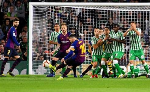 مباراة برشلونة وبيتيس اليوم في الدوري الاسباني