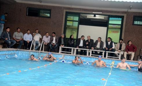نادي 'نماء' يستقبل وفد الاتحاد الفلسطيني المركزي للسباحة