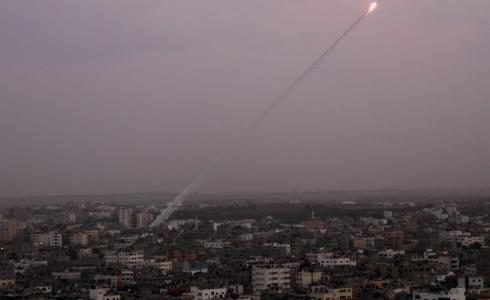 إطلاق صاروخ من غزة - ارشيفية