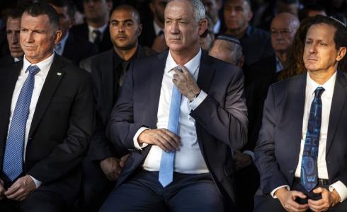 بيني غانتس زعيم حزب ازرق ابيض