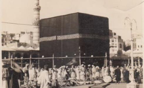 الكعبة المشرفة عام 1936 -أرشيف