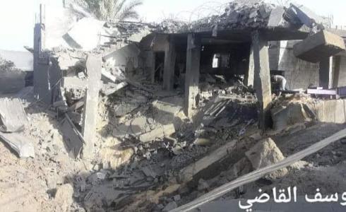 منزل أبو حدايد في رفح