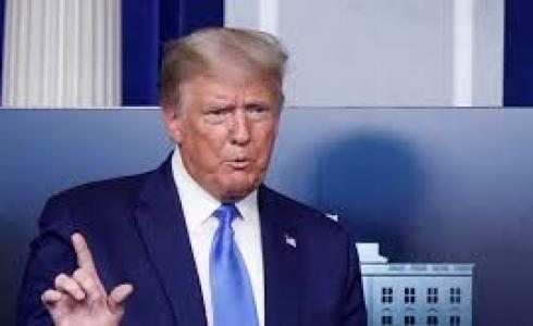 الرئيس الأمريكي دونالد ترامب