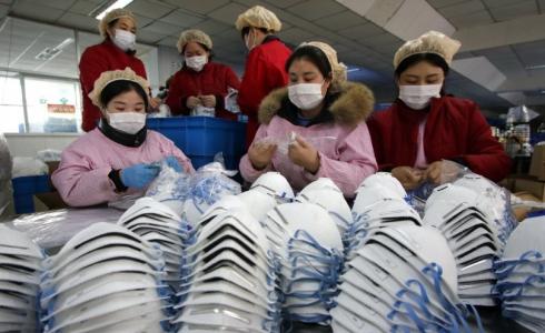 صناعة الكمامات الطبية في الصين