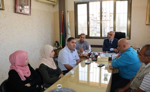 تعليم الوسطى يستقبل وفداً من مديرية الزراعة بالمحافظة الوسطى