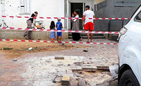 سقط صاروخ غراد أطلق من غزة على أطراف بئر السبع