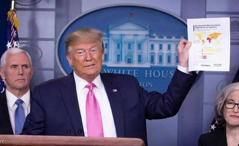 كورونا ترامب