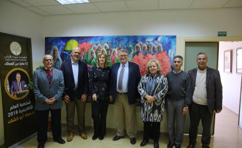 سفيرة مملكة النرويج تزور جامعة القدس