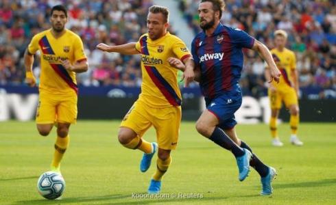 برشلونة وليفانتي