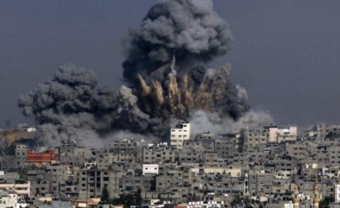 قصف إسرائيلي على غزة