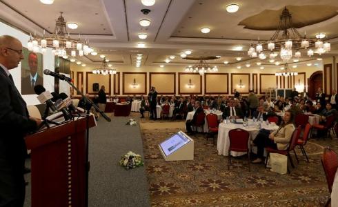 افتتاح المؤتمر المصرفي الفلسطيني الدولي 