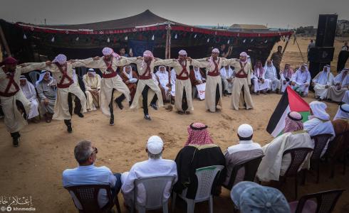 فعالية لإحياء التراث الفلسطيني بمخيم العودة جنوب القطاع