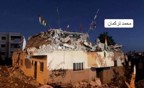 منزل الأسير قسام البرغوثي