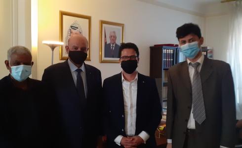 الهرفي ووفد حزب الخضر الفرنسي- باريس