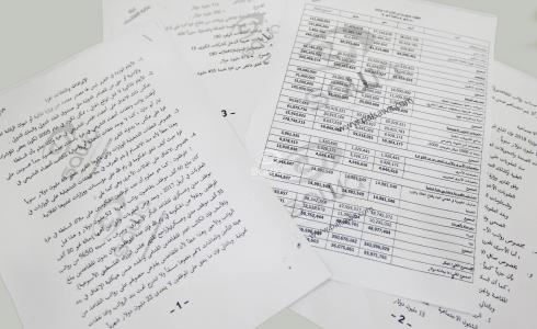 وثائق وأرقام تظهر نفقات وإيرادات السلطة في غزة
