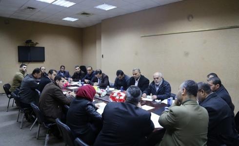 التربية تجري قرعة بطولة الراحل هاني الهور لكرة الطاولة في غزة