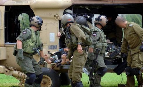 إصابة في جيش الاحتلال الإسرائيلي. - أرشيفية -