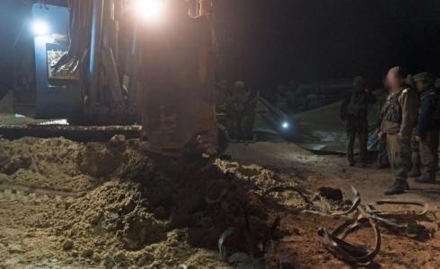 نفق المقاومة الذي أعلن الاحتلال عن تفجيره جنوب القطاع