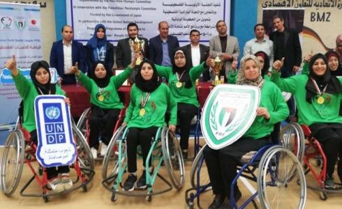 نادي السلام يتوج بلقب كأس كرة السلة للفتيات ذوات الإعاقة