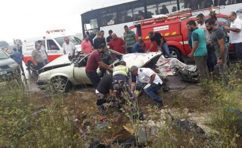 ثلاثة قتلى بحادث سير في جنين
