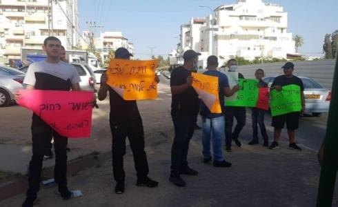 الوقفة الاحتجاجاية أمس 