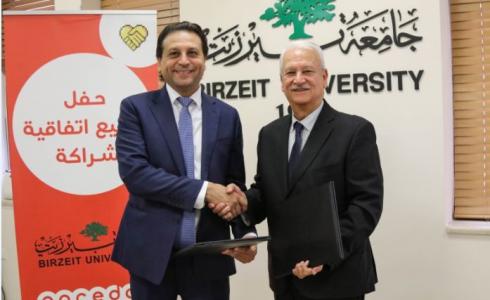 Ooredoo وجامعة بيرزيت تجددان اتفاقية التعاون السنوية المشتركة